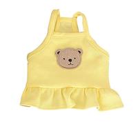 Chemise pour Chien Jupe Chemise pour Chiot Jupe Chemise pour Chien avec Volants Robe pour Chiot sans Manches Robe pour Petit Chien Mignonne à la Mode légère Confortable pour Le (L)