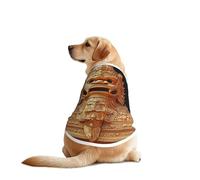 Chemise pour chien Statue d'Angkor Wat pour chiens de grande et moyenne taille - T-shirt en maille respirante, parfait pour un usage quotidien et des occasions spéciales