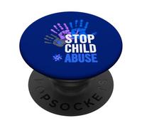 Chemise pour Enfant - Stop Les abutions de l'enfant PopSockets PopGrip Adhésif