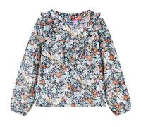 Chemise Pour Enfants À Manches Longues Bleu Foncé 128