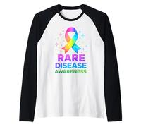 Chemise pour la Journée des Maladies rares 2026 - Soutien de la Sensibilisation aux Maladies rares Manche Raglan