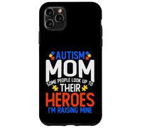 Chemise pour Maman autisme avec Inscription « Some People Look Up to Their Heroes » Coque pour iPhone 11 Pro Max