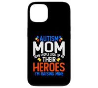 Chemise pour Maman autisme avec Inscription « Some People Look Up to Their Heroes » Coque pour iPhone 13