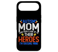 Chemise pour Maman autisme avec Inscription « Some People Look Up to Their Heroes » Coque pour iPhone Air