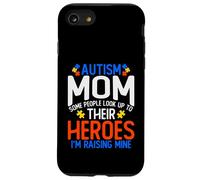 Chemise pour Maman autisme avec Inscription « Some People Look Up to Their Heroes » Coque pour iPhone SE (2020) / 7/8