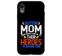 Chemise pour Maman autisme avec Inscription « Some People Look Up to Their Heroes » Coque pour iPhone XR