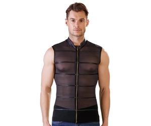 Chemise powernet avec rayures wetlook