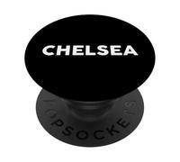 Chemise Qui Dit Chelsea T-Shirt Simple City PopSockets PopGrip Adhésif