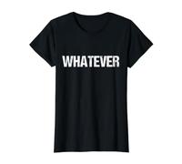 Chemise Qui Dit Tout T-Shirt Graphique avec Valeur, Femme, Noir, S