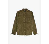 Quiksilver Smoke Trail Cord Long Sleeve Shirt Vert L Homme