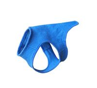 Chemise rafraîchissante pour chien, col en V, tissu respirant pour activités de plein air, promenades à la plage, couleur grande taille