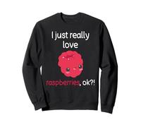 Chemise Raspberry Fruit I Love Framboises Raspberry Lover Sweatshirt