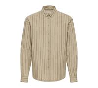 Chemise rayÃ© Blend BHAdas Oxford Beige XL
