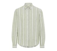 Chemise rayÃ© en lin Blend Bobby Vert S