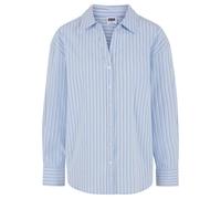 Chemise rayé oversize femme Urban Classics Oversized Striped Bleu XL