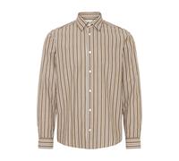 Chemise rayure Casual Friday CFLyon Marron L
