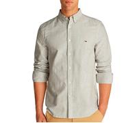 Chemise Rayures Vert/Blanc Homme Tommy Hilfiger Slim Stripe XXL