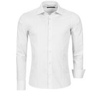 Chemise Redbridge Pour Homme Slim-Fit À Manches Longues Chemise D'Été Ajustée