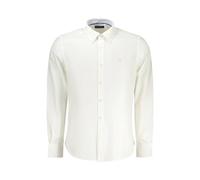 North Sails - Chemise Oxford avec Logo Brodé - Homme - Chemises - Blanc - Taille: 2XL