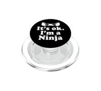 Chemise Relax I'm a Ninja PopSockets PopGrip pour MagSafe