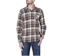 Chemise Replay M4053 - Homme - Manches longues - Flanelle de coton léger à carreaux S