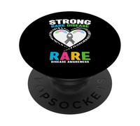 Chemise résistante Contre Les Maladies rares - Journée des Maladies rares 2026 PopSockets PopGrip Adhésif