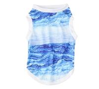 Chemise respirante pour chien - Gilet rafraîchissant pour l'été chaud - Absorbe l'eau et s'évapore rapidement