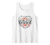 Chemise retraitée de 2028 pour laquelle J'Ai travaillé Toute ma Vie Débardeur