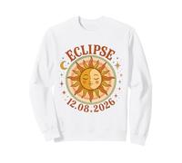 Chemise Retro Boho Eclipse 2026, Solar Eclipse 12 août 2026 Sweatshirt