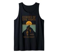 Chemise rétro Echoes of Civil Rights Selma 1965 March Alabama Débardeur
