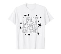 Chemise rétro « I Put A Spell on You » avec étoiles pour Femme et Fille T-Shirt