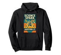 Chemise rétro Science Spark Rocket STEM Hartford Festival CT Sweat à Capuche