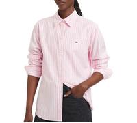 Chemise Rose à rayures Femme Tommy Hilfiger Oxford XS