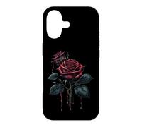 Chemise Rose, Rose Gothique, Amour, Rose foncé, aérographe, émo, Rap Coque pour iPhone 17