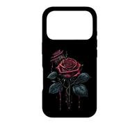 Chemise Rose, Rose Gothique, Amour, Rose foncé, aérographe, émo, Rap Coque pour iPhone 17 Pro