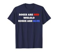 Chemise Roses Are Red Wololo Roses Are Blue T-Shirt