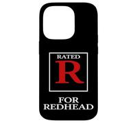 Chemise rousse Red Hair Lover Rated R Funny Coque pour iPhone 14 Pro
