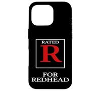 Chemise rousse Red Hair Lover Rated R Funny Coque pour iPhone 16 Pro