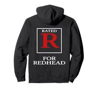 Chemise rousse Red Hair Lover Rated R Funny Sweat à Capuche