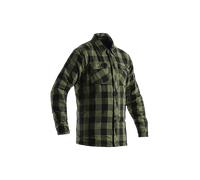RST X Lumberjack, veste/chemise en textile S Vert/Noir Vert/Noir