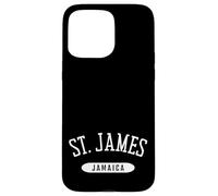 Chemise Saint James de Style Universitaire Saint James Jamaïque Coque pour iPhone 15 Pro Max
