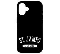 Chemise Saint James de Style Universitaire Saint James Jamaïque Coque pour iPhone 16