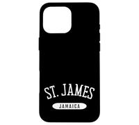 Chemise Saint James de Style Universitaire Saint James Jamaïque Coque pour iPhone 16 Pro Max