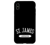 Chemise Saint James de Style Universitaire Saint James Jamaïque Coque pour iPhone XS Max