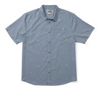 Chemise Salty Crew Micro Tech Vibe Bleu M