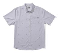 Salty Crew Micro Vibes Tech Woven Short Sleeve Shirt Gris L Homme