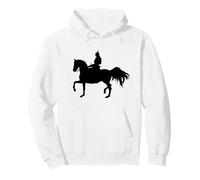 Chemise Samouraï Guerrier sur Cheval Japonais Sweat à Capuche