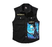 Chemise sans manches Brandit Iron Maiden Vintage FOTD Noir L