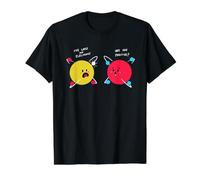 Chemise Scientifique Amusante Proton Electron Physique Chimie Blague T-Shirt Graphique avec Valeur
