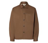 Chemise Selected Homme survetement de twill lourd - marron OTHER M
